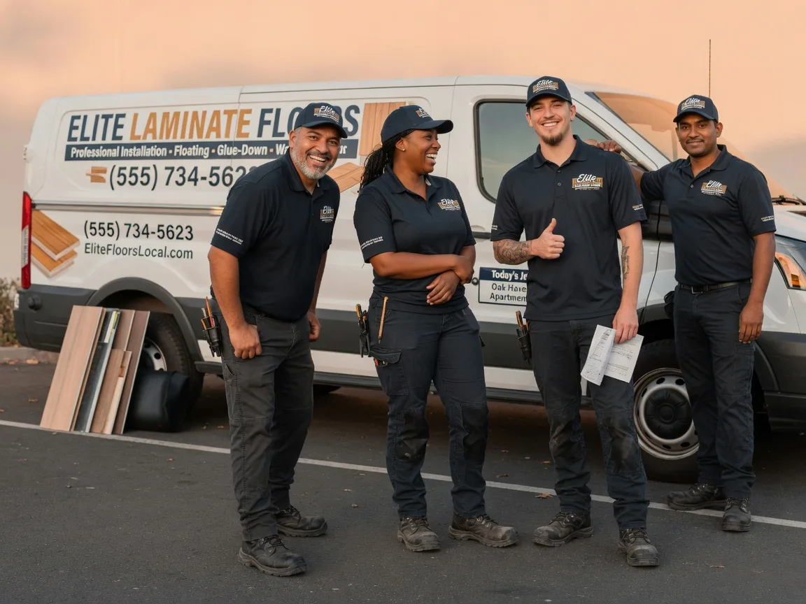 Laminate flooring installation company in Calera, OK
